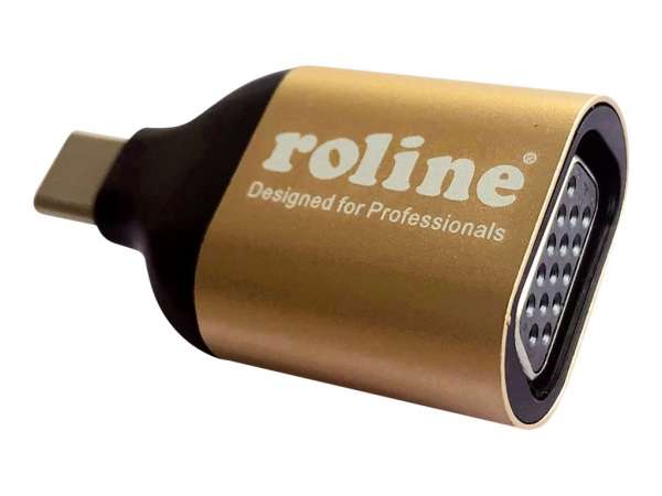 ROLINE Gold - USB-Adapter - USB-C (M) zu HD-15 (VGA)