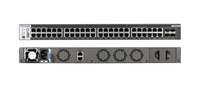 Netgear M4300-48X - Switch - L3 - managed - 48 x 10 Gigabit Ethernet + 4 x 10 Gigabit SFP+, gemeinsa