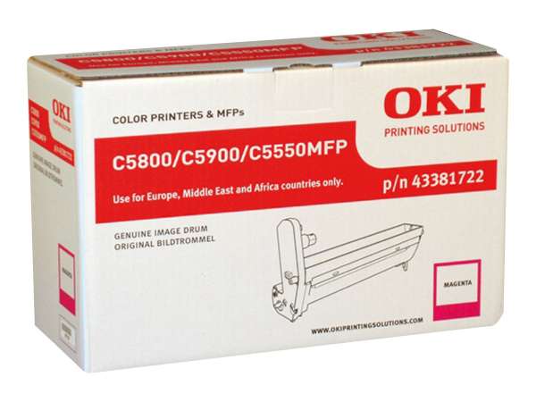 OKI Magenta - original - Trommeleinheit - für C5550 MFP