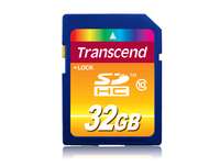 Transcend Flash-Speicherkarte - 32 GB - Class 10