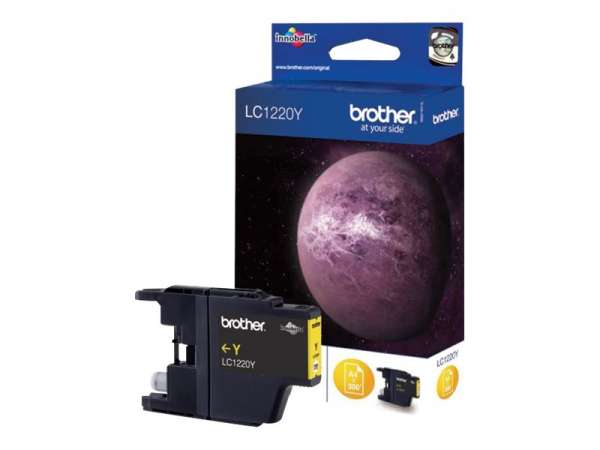 Brother LC1220YBP - Gelb - original - Blisterverpackung
