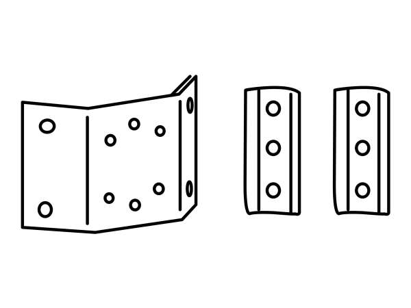 Ergotron T-Slot Bracket Kit - Befestigungsklammer(n)