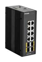D-Link DIS 300G-12SW - Switch - managed - 8 x 10/100/1000 + 4 x 100/1000 SFP