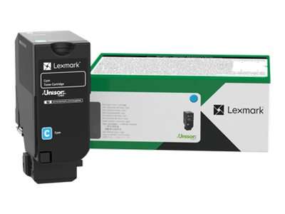 Lexmark Cyan - original - Tonerpatrone - für
