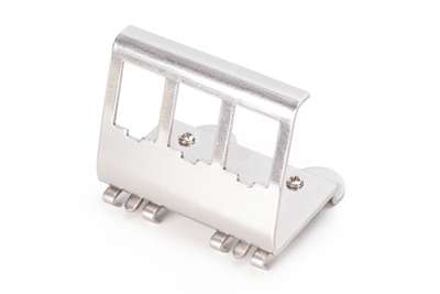 DIGITUS Hutschienenadapter für 3x Keystone Modul