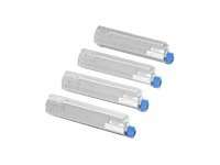 OKI Gelb - original - Tonerpatrone - für C8600cdtn