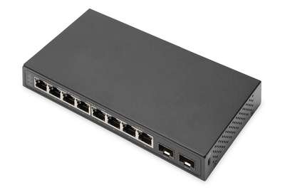 DIGITUS 8-Port Gigabit Netzwerkswitch, Desktop, Unmanaged