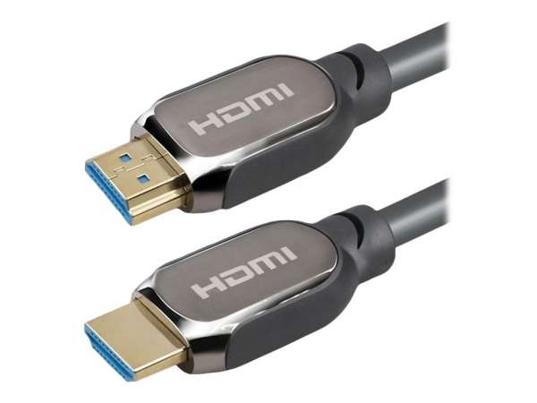 ROLINE HDMI-Kabel mit Ethernet - HDMI männlich zu HDMI männlich - 2 m - Doppelisolierung - Noir - im