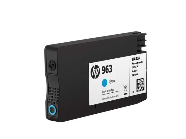 HP 963 - 10.74 ml - Cyan - original - Officejet