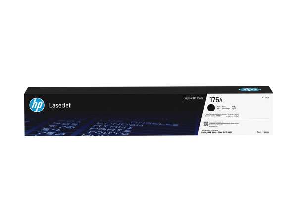 HP 176A - Schwarz - original - LaserJet - Box - Tonerpatrone (W1760A)