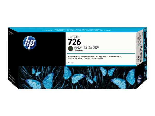 HP 726 - 300 ml - mattschwarz - original - DesignJet