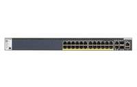 Netgear M4300-28G-PoE+ - Switch - L3 - managed - 2 x 10/100/1000/10000 + 2 x 10 Gigabit SFP+ + 24 x