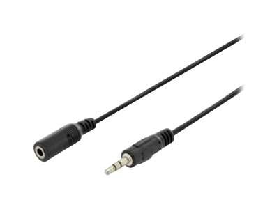 DIGITUS Audioverlängerungskabel - Stereo Mini-Klinkenstecker (W)