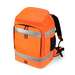 Dicota Hi-Vis - Rucksack - 65 Liter - 600D RPET, Thermoplastisches Polyurethan (TPU)