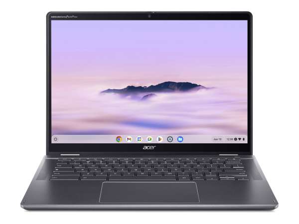 Acer Chromebook Plus Spin 514 CPE594-1N-TCO - Flip-Design - Intel Core 3 100U / 1.2 GHz - Chrome OS