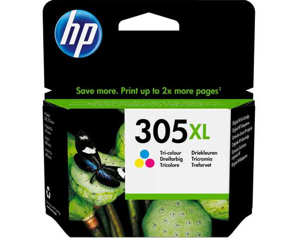 HP 305XL - 5 ml - Hohe Ergiebigkeit - Farbe (Cyan, Magenta, Gelb)