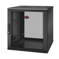 APC NetShelter WX AR112SH6 - Gehäuse - geeignet für Wandmontage - Schwarz - 12U - 48.3 cm (19")
