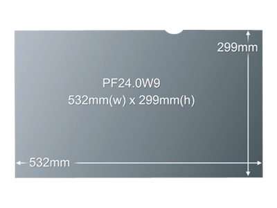 3M Blickschutzfilter - Blickschutzfilter für Bildschirme - 61 cm (24")