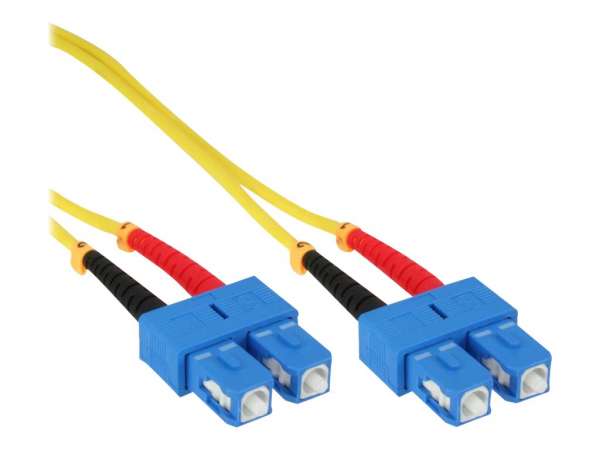 InLine LWL Duplex Kabel - SC/SC - 9/125µm - OS2 - 3m