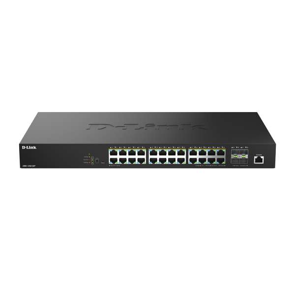 D-Link DMS-1250-28P - Switch - L2+ - Smart - 24 x 10/100/1000/2.5G (PoE++)