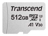 Transcend 300S - Flash-Speicherkarte (Adapter inbegriffen)
