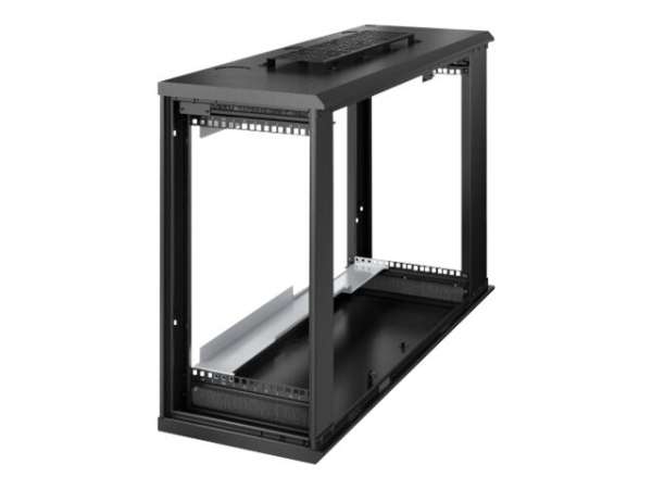 APC NetShelter WX AR106VI - Gehäuse - geeignet für Wandmontage - Schwarz - 6U - 48.3 cm (19")