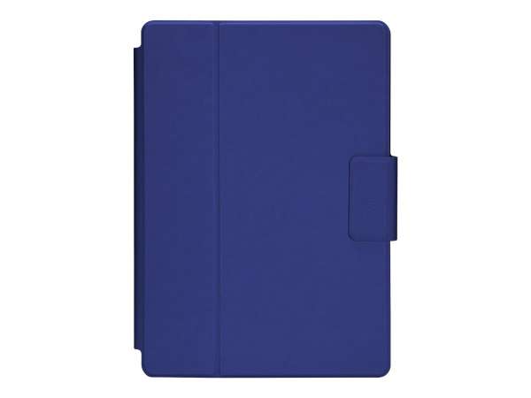 Targus Safe Fit Universal 360° Rotating - Flip-Hülle für Tablet - Polyurethan - Blau - 22.9 cm - 26.