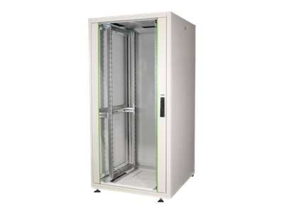 DIGITUS Professional Dynamic Basic Series DN-19 32U-8/8-D - Schrank Netzwerkschrank - Hellgrau, RAL