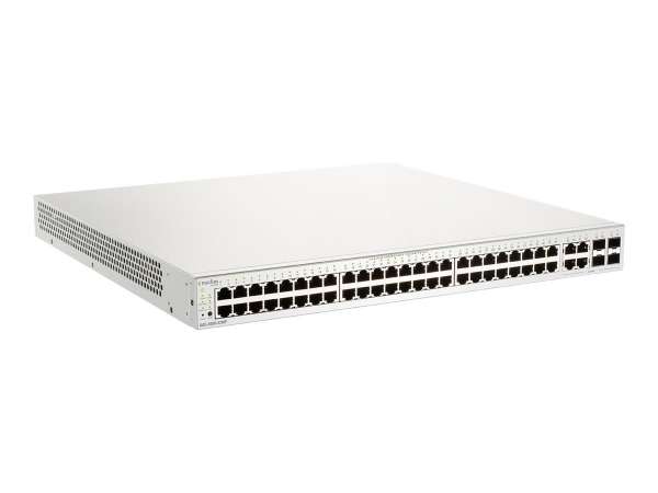 D-Link Nuclias Cloud-Managed DBS-2000-52MP - Switch - Smart - 48 x 10/100/1000 (PoE+)
