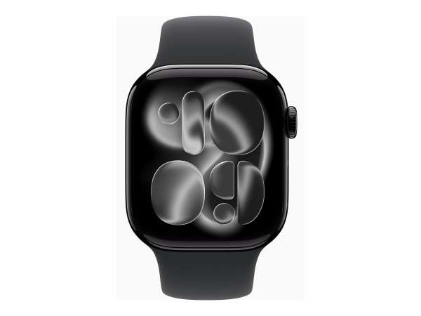 Apple Watch Series 11 (GPS) - 42 mm - Jet-Schwarz