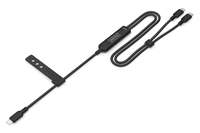 DIGITUS USB-C 2in1 Ladekabel, 140W, 1,8m