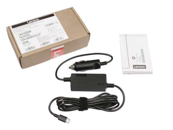 Lenovo 65W USB-C DC Travel Adapter - Auto-Netzteil
