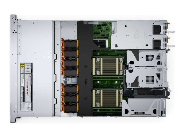 Dell PowerEdge R660xs - Server - Rack-Montage - 1U - zweiweg - 1 x Xeon Silver 4510 / 2.4 GHz - RAM