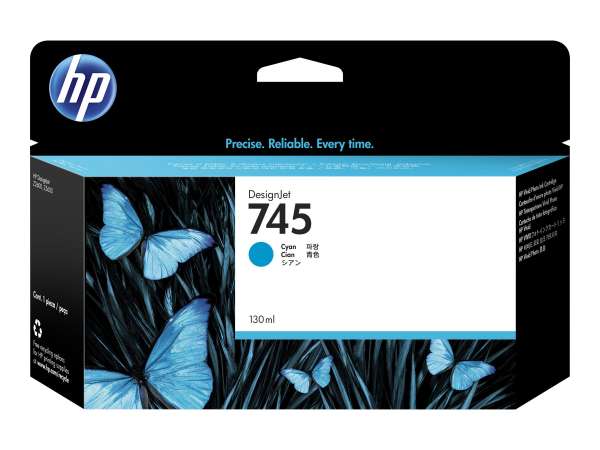HP 745 - 130 ml - Cyan - original - DesignJet