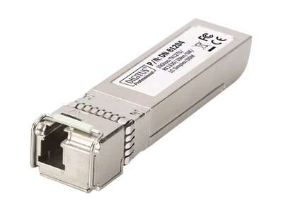 DIGITUS SFP+ 10 Gbps Bi-direktionales Modul, Singlemode, TX1270/RX1330, 10 km