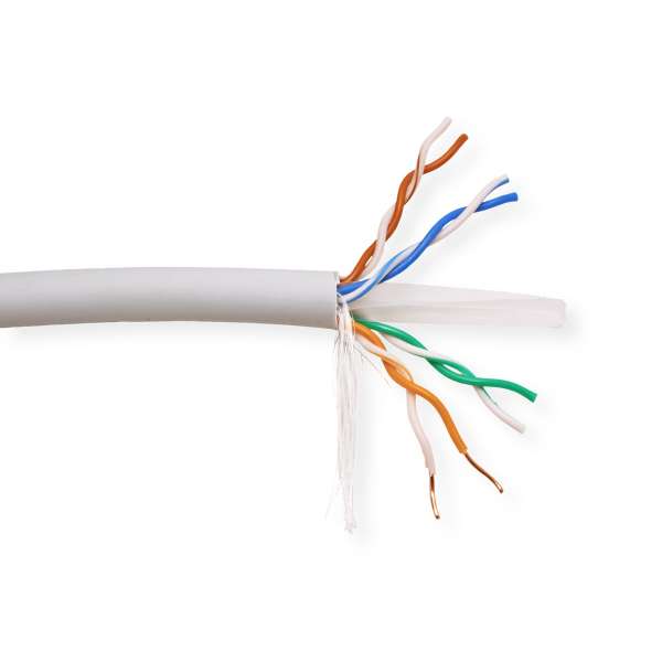 ROLINE Bulkkabel - 300 m - UTP - CAT 6a - halogenfrei