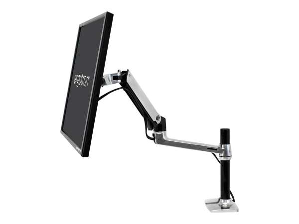 Ergotron LX - Befestigungskit (Spannbefestigung für Tisch, Verlängerungsarm, Befestigung für Kabeldu