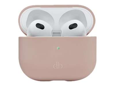 dbramante1928 Costa Rica - Tasche für kabellose Kopfhörer - recycelter Kunststoff, Silikon - rosa sa