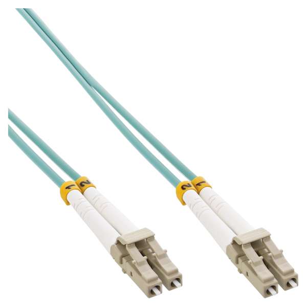 InLine LWL Duplex Kabel - LC/LC - 50/125µm - OM3 - 3m