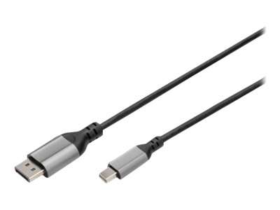 DIGITUS 8K DisplayPort Adapterkabel, mini-DP auf DP