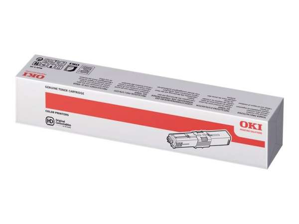 OKI Gelb - original - Tonerpatrone - für OKI