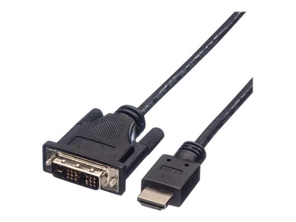 ROLINE Adapterkabel - DVI-D männlich zu HDMI