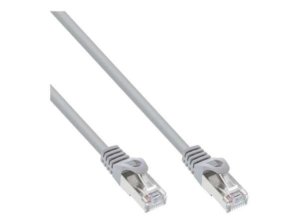 InLine 70er B-Pack Patchkabel - F/UTP - Cat.5e - grau - 1m