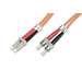 DIGITUS LWL Multimode Patchkabel, LC / ST