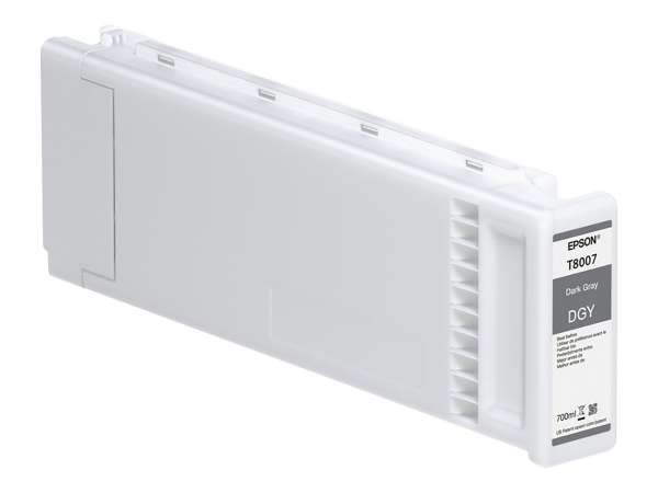 Epson T8007 - 700 ml - Dunkelgrau - original