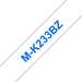 Brother M-K233BZ - Blau auf weiß - Rolle (1,2 cm x 8 m)