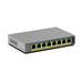 Netgear Easy Smart GS108EP - Switch - L3 - Smart - 8 x 10/100/1000 (PoE+)