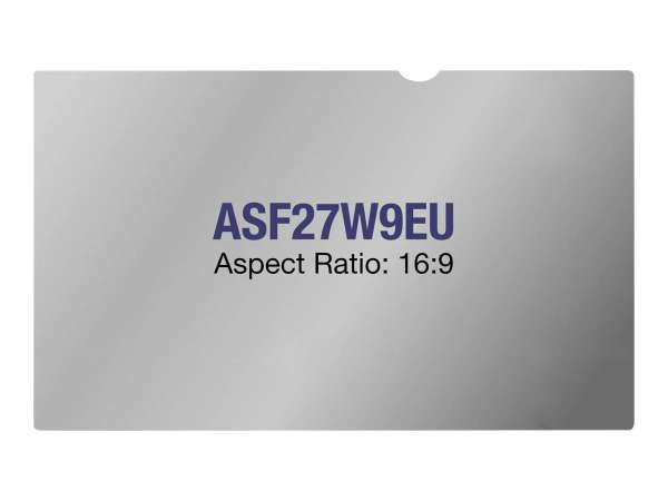 Targus Privacy Screen - Blickschutzfilter für Bildschirme - abnehmbar - 68,6 cm Breitbild (27 Zoll B