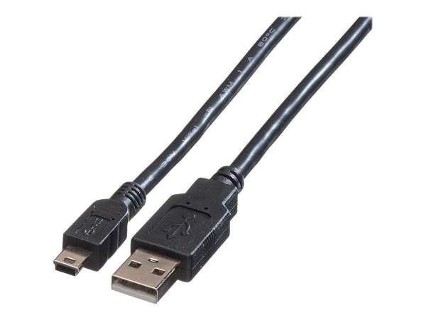 ROLINE USB-Kabel - USB (M) zu Mini-USB, Typ A (M)