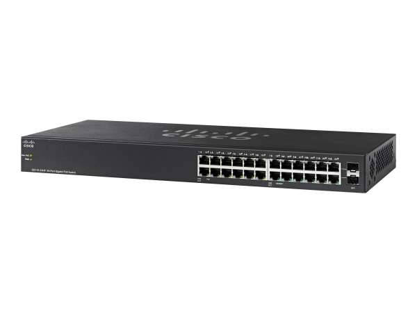 Cisco Small Business SG110-24HP - Switch - unmanaged - 24 x 10/100/1000 (12 PoE)